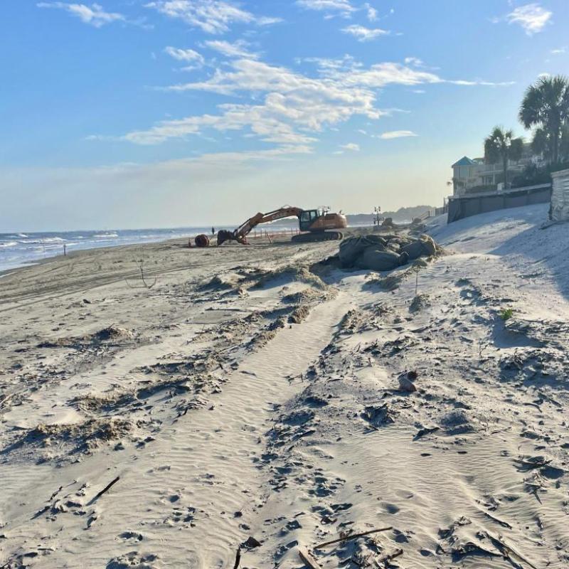 Beach restoration