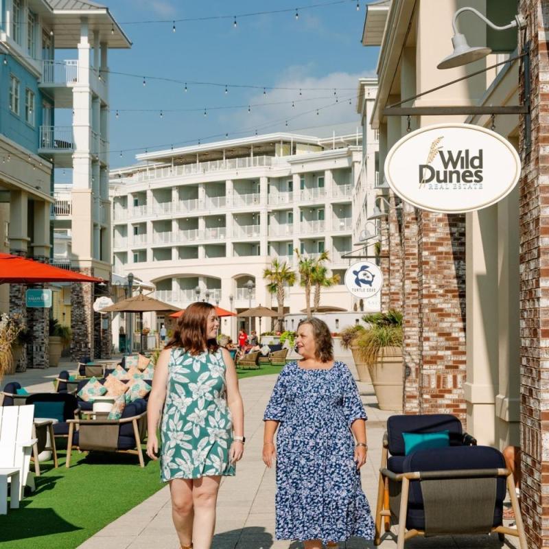 Walking in Wild Dunes