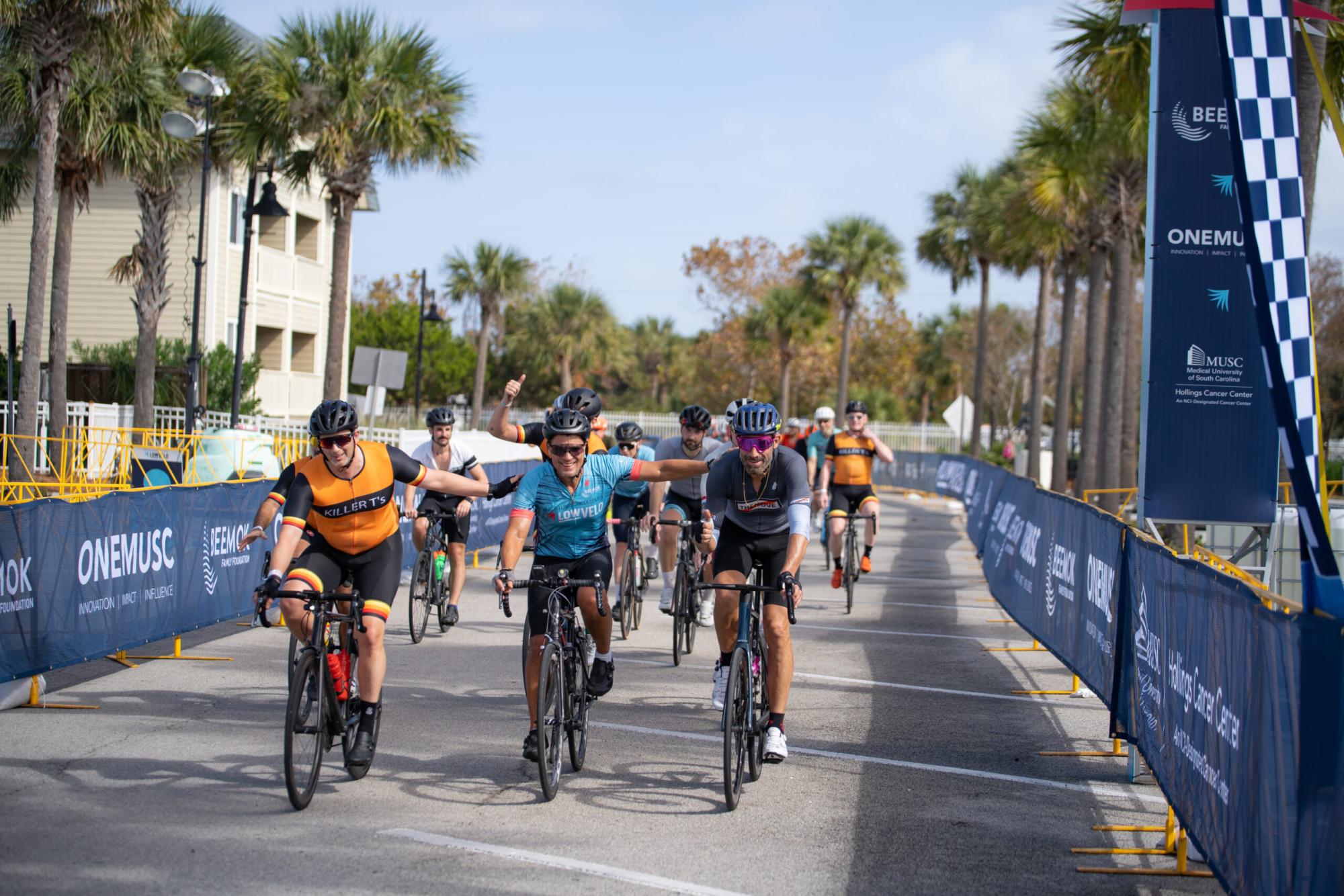 cycling in the street