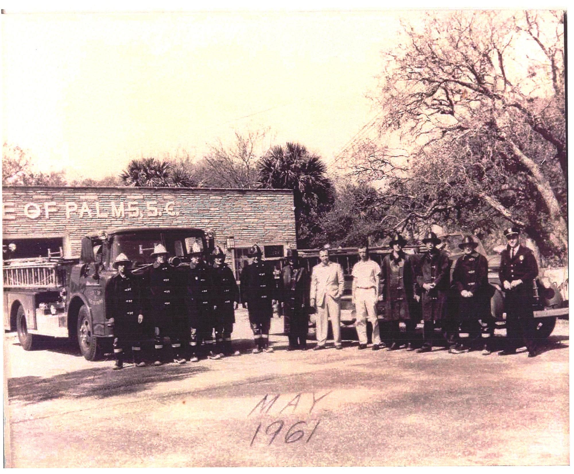 Isle of Palms City Hall and Fire Department historic photo